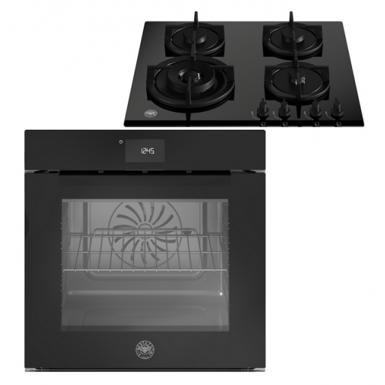 BERTAZZONI FMOD6115PLB2 + P60 4L MOD GNE Σετ Εντοιχισμού Φο΄ύρνος Εστία Αερίου